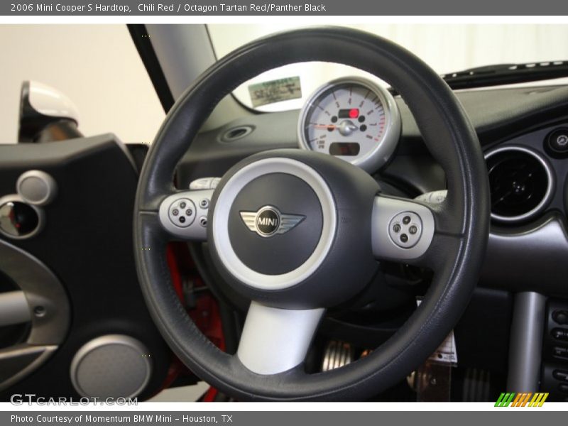 Chili Red / Octagon Tartan Red/Panther Black 2006 Mini Cooper S Hardtop