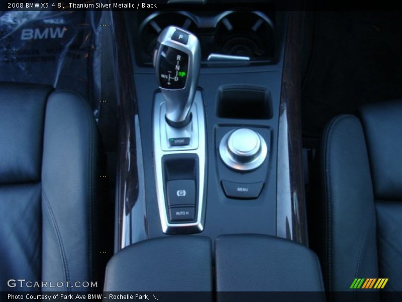 Titanium Silver Metallic / Black 2008 BMW X5 4.8i