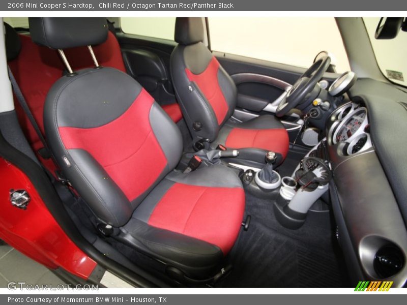 Chili Red / Octagon Tartan Red/Panther Black 2006 Mini Cooper S Hardtop