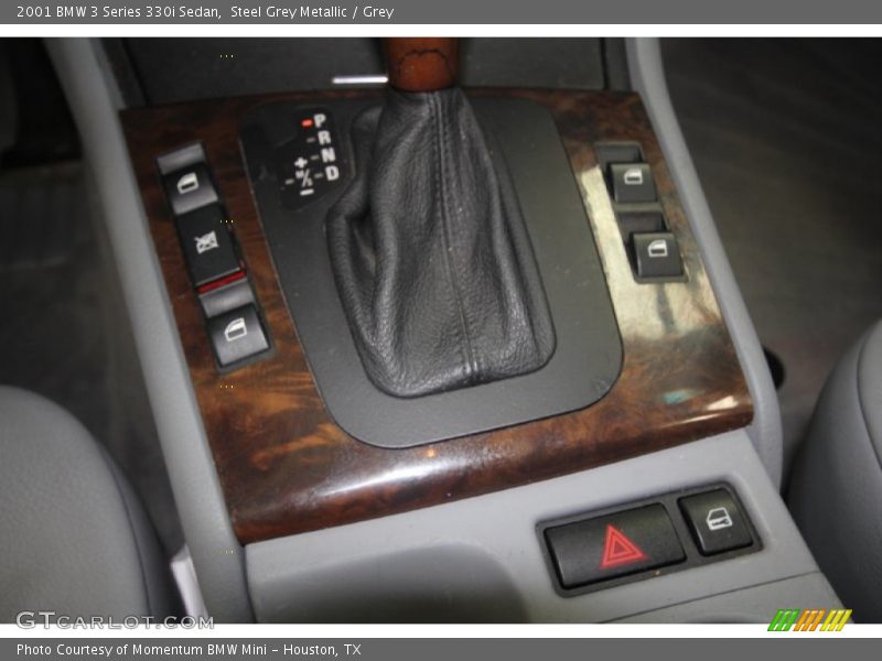 Steel Grey Metallic / Grey 2001 BMW 3 Series 330i Sedan