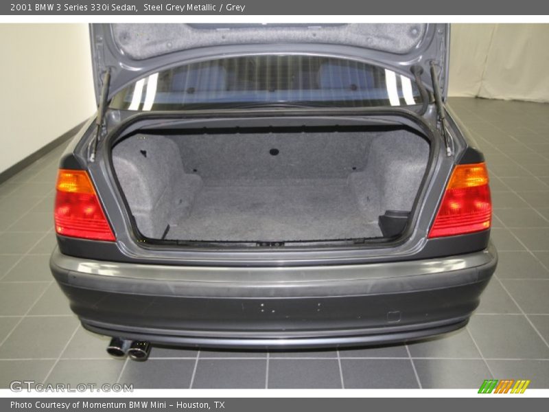 Steel Grey Metallic / Grey 2001 BMW 3 Series 330i Sedan