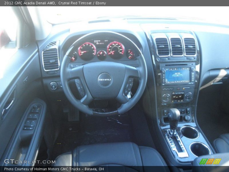Crystal Red Tintcoat / Ebony 2012 GMC Acadia Denali AWD