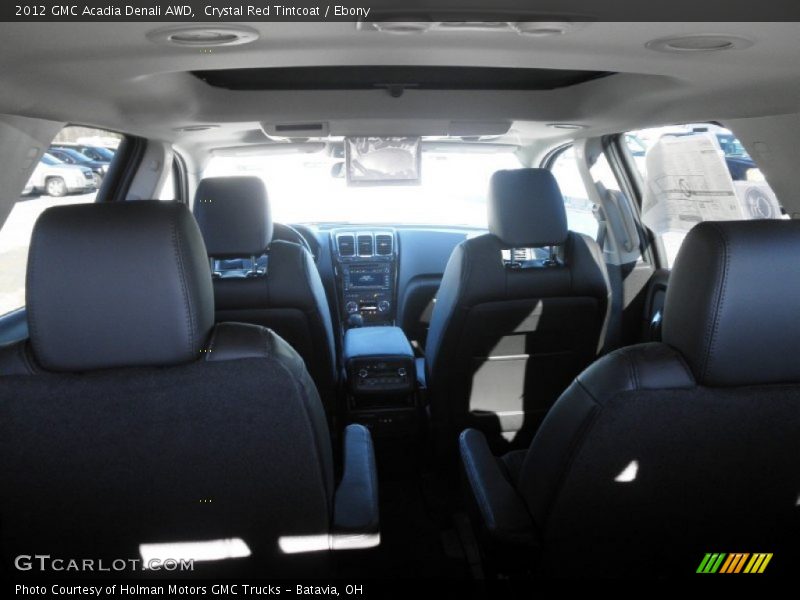 Crystal Red Tintcoat / Ebony 2012 GMC Acadia Denali AWD