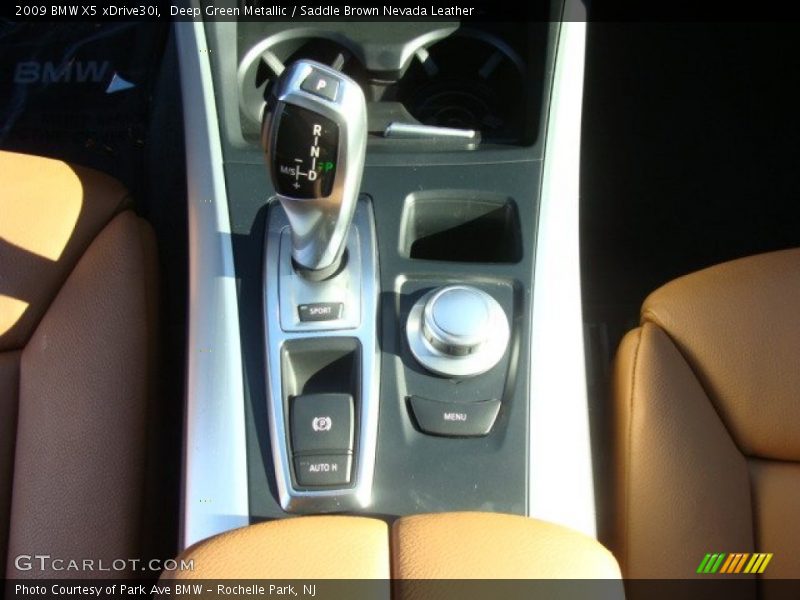 Deep Green Metallic / Saddle Brown Nevada Leather 2009 BMW X5 xDrive30i