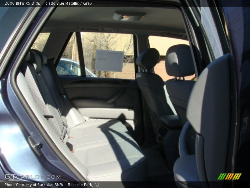 Toledo Blue Metallic / Grey 2006 BMW X5 3.0i