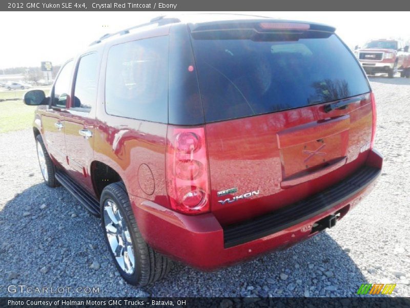 Crystal Red Tintcoat / Ebony 2012 GMC Yukon SLE 4x4