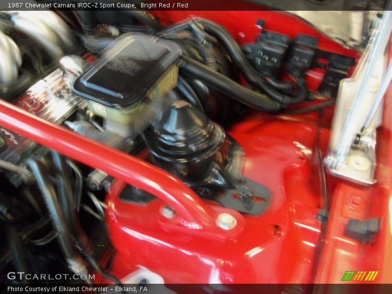 Bright Red / Red 1987 Chevrolet Camaro IROC-Z Sport Coupe