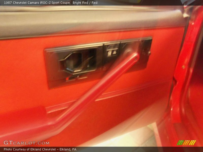 Bright Red / Red 1987 Chevrolet Camaro IROC-Z Sport Coupe