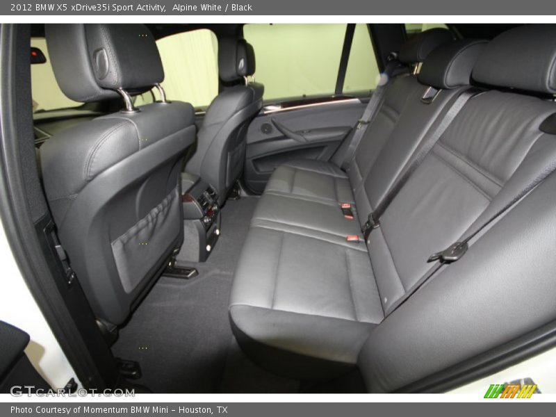 Alpine White / Black 2012 BMW X5 xDrive35i Sport Activity