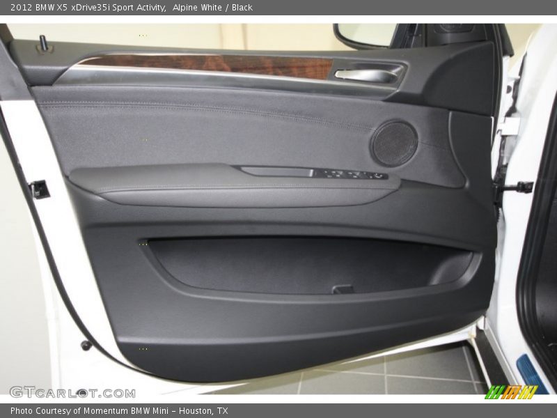 Alpine White / Black 2012 BMW X5 xDrive35i Sport Activity