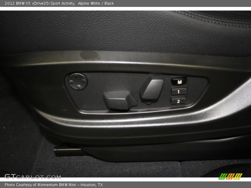 Alpine White / Black 2012 BMW X5 xDrive35i Sport Activity