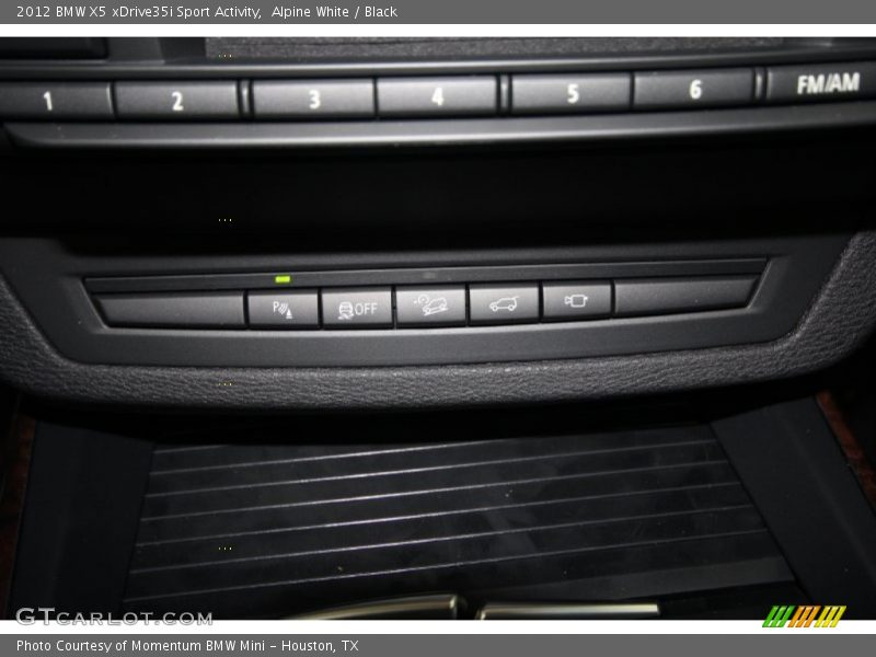 Alpine White / Black 2012 BMW X5 xDrive35i Sport Activity