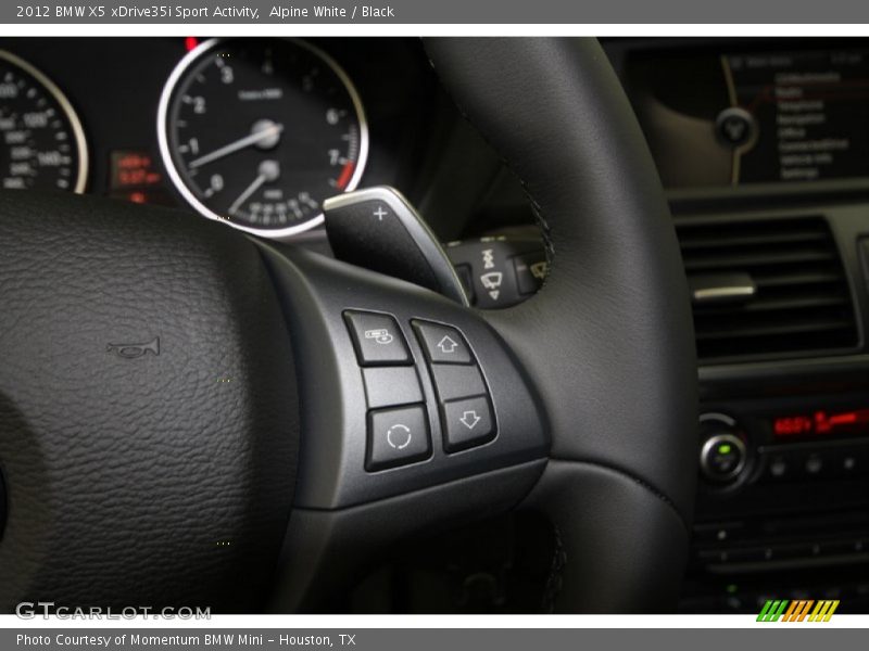 Alpine White / Black 2012 BMW X5 xDrive35i Sport Activity