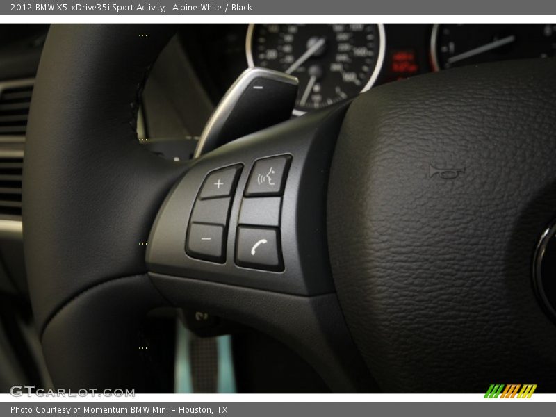 Alpine White / Black 2012 BMW X5 xDrive35i Sport Activity