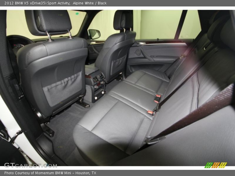 Alpine White / Black 2012 BMW X5 xDrive35i Sport Activity