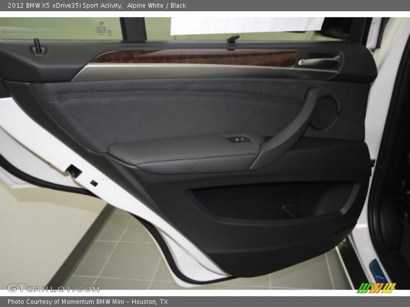 Alpine White / Black 2012 BMW X5 xDrive35i Sport Activity