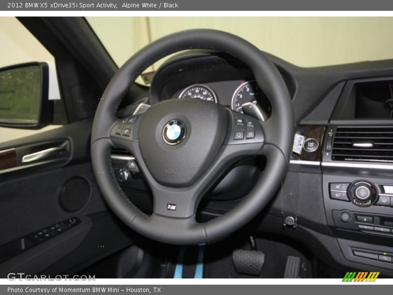 Alpine White / Black 2012 BMW X5 xDrive35i Sport Activity