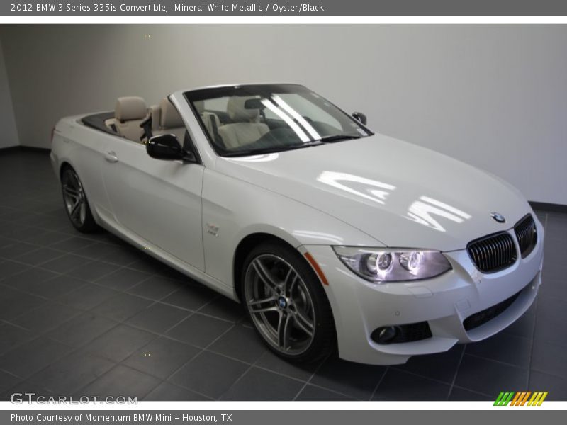 Front 3/4 View of 2012 3 Series 335is Convertible