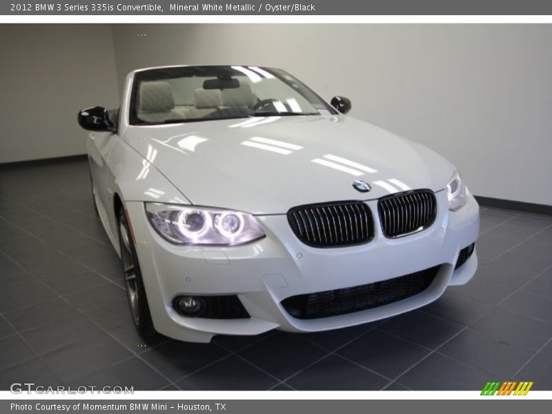 Mineral White Metallic / Oyster/Black 2012 BMW 3 Series 335is Convertible