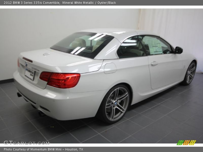 Mineral White Metallic / Oyster/Black 2012 BMW 3 Series 335is Convertible