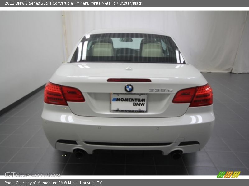 Mineral White Metallic / Oyster/Black 2012 BMW 3 Series 335is Convertible