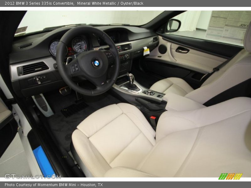 Mineral White Metallic / Oyster/Black 2012 BMW 3 Series 335is Convertible