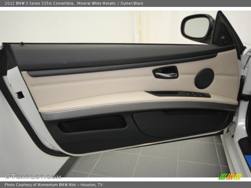 Mineral White Metallic / Oyster/Black 2012 BMW 3 Series 335is Convertible