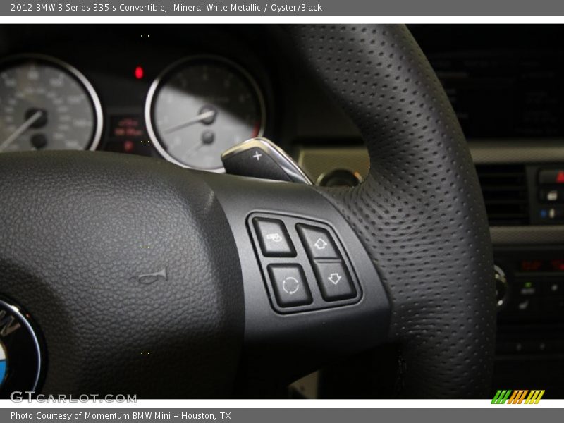Mineral White Metallic / Oyster/Black 2012 BMW 3 Series 335is Convertible