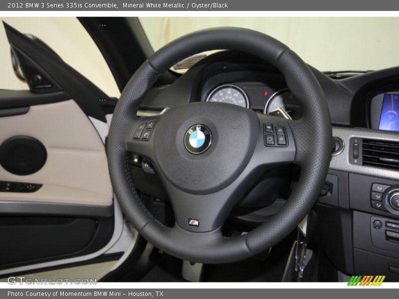Mineral White Metallic / Oyster/Black 2012 BMW 3 Series 335is Convertible