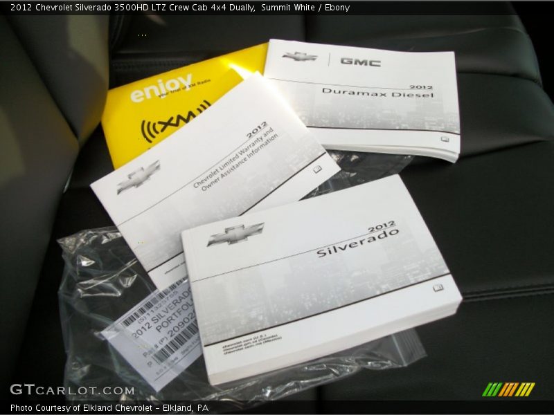 Books/Manuals of 2012 Silverado 3500HD LTZ Crew Cab 4x4 Dually