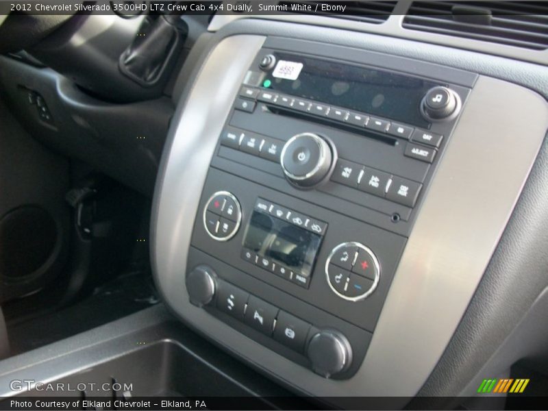 Controls of 2012 Silverado 3500HD LTZ Crew Cab 4x4 Dually