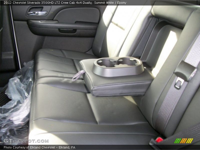  2012 Silverado 3500HD LTZ Crew Cab 4x4 Dually Ebony Interior
