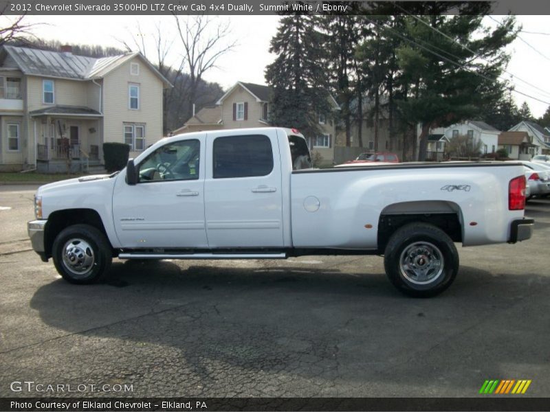  2012 Silverado 3500HD LTZ Crew Cab 4x4 Dually Summit White
