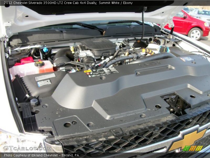  2012 Silverado 3500HD LTZ Crew Cab 4x4 Dually Engine - 6.6 Liter OHV 32-Valve Duramax Turbo-Diesel V8