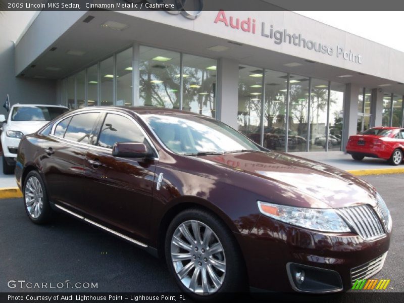 Cinnamon Metallic / Cashmere 2009 Lincoln MKS Sedan