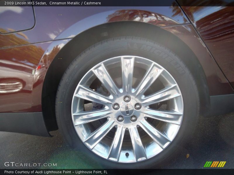 Cinnamon Metallic / Cashmere 2009 Lincoln MKS Sedan