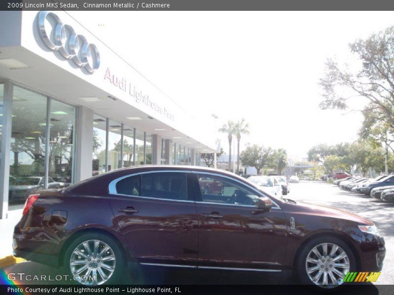 Cinnamon Metallic / Cashmere 2009 Lincoln MKS Sedan