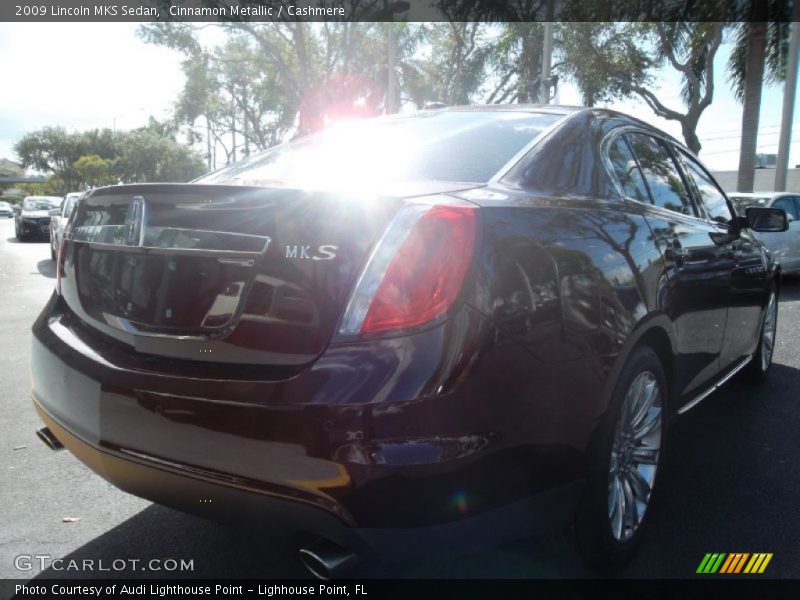 Cinnamon Metallic / Cashmere 2009 Lincoln MKS Sedan