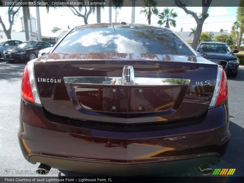 Cinnamon Metallic / Cashmere 2009 Lincoln MKS Sedan