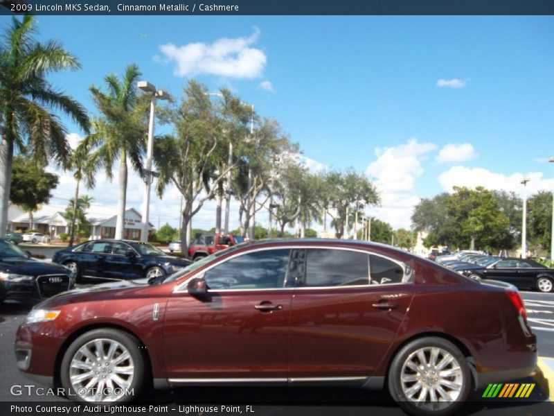 Cinnamon Metallic / Cashmere 2009 Lincoln MKS Sedan