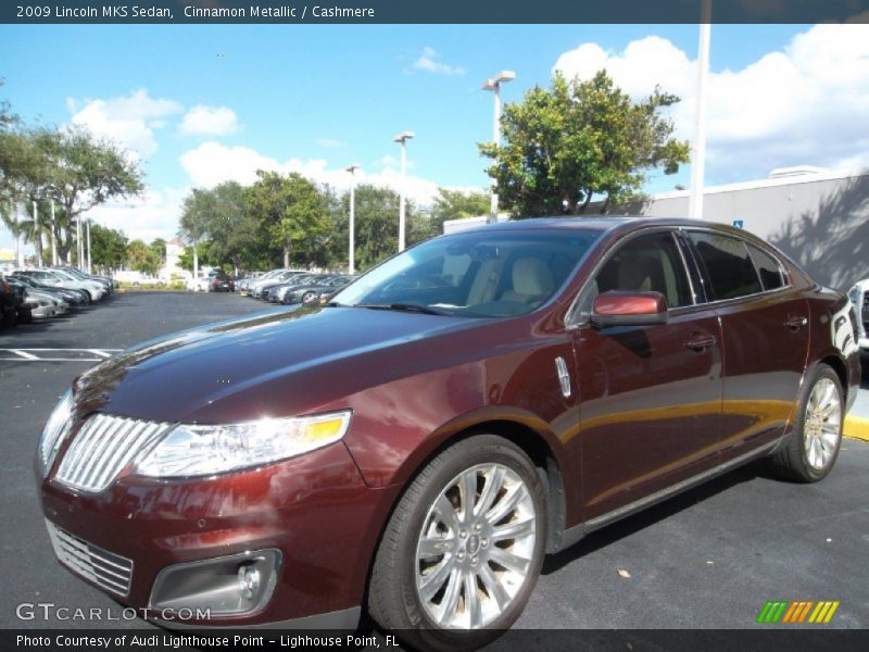 Cinnamon Metallic / Cashmere 2009 Lincoln MKS Sedan