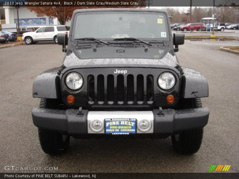 Black / Dark Slate Gray/Medium Slate Gray 2010 Jeep Wrangler Sahara 4x4
