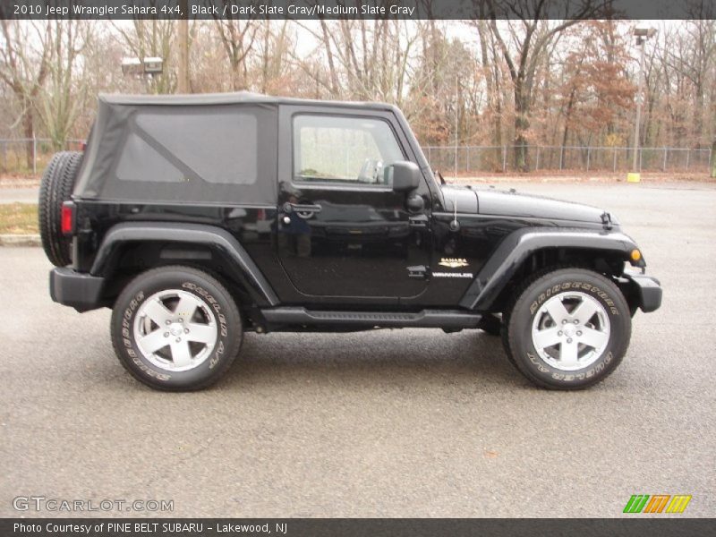 Black / Dark Slate Gray/Medium Slate Gray 2010 Jeep Wrangler Sahara 4x4