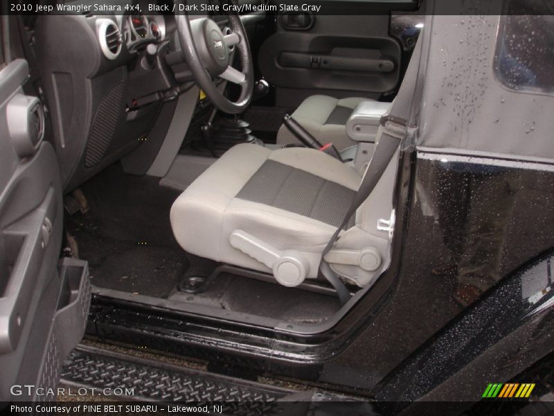 Black / Dark Slate Gray/Medium Slate Gray 2010 Jeep Wrangler Sahara 4x4