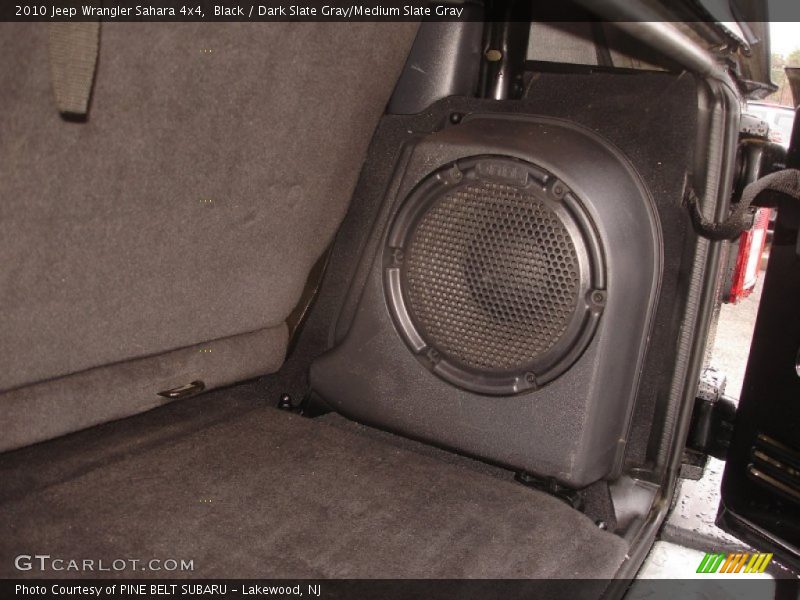 Black / Dark Slate Gray/Medium Slate Gray 2010 Jeep Wrangler Sahara 4x4