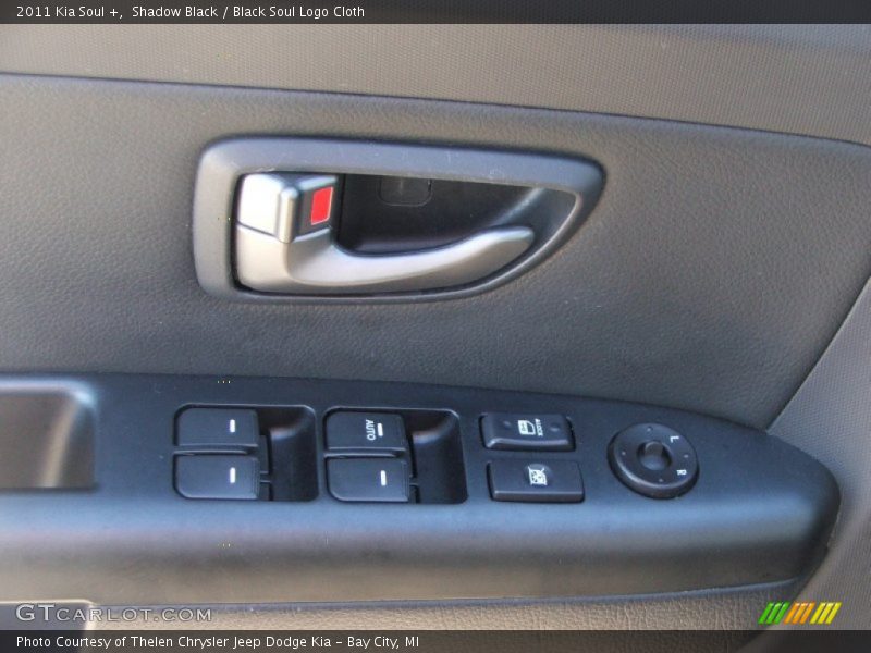 Shadow Black / Black Soul Logo Cloth 2011 Kia Soul +