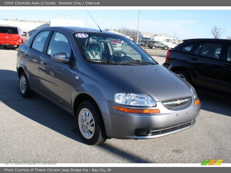 Medium Gray / Charcoal 2006 Chevrolet Aveo LS Sedan