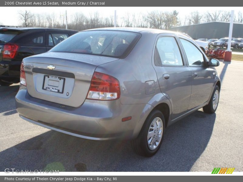 Medium Gray / Charcoal 2006 Chevrolet Aveo LS Sedan