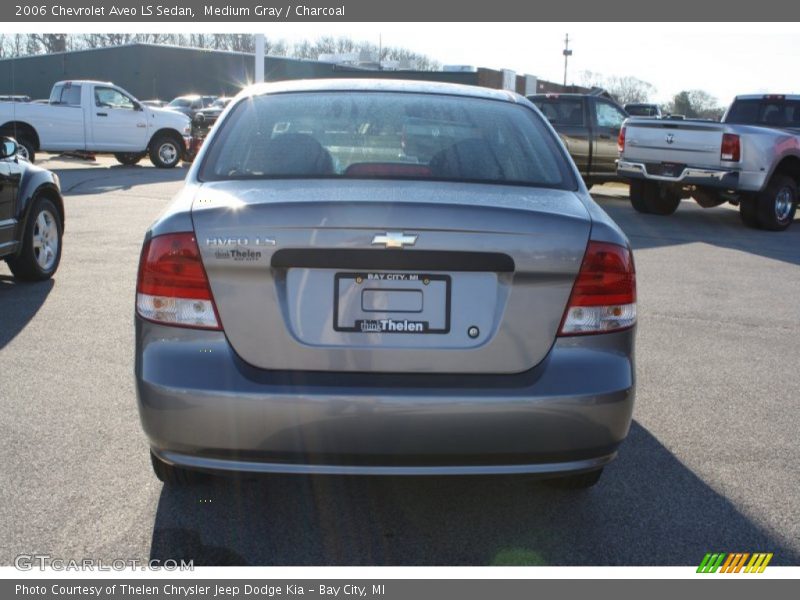Medium Gray / Charcoal 2006 Chevrolet Aveo LS Sedan