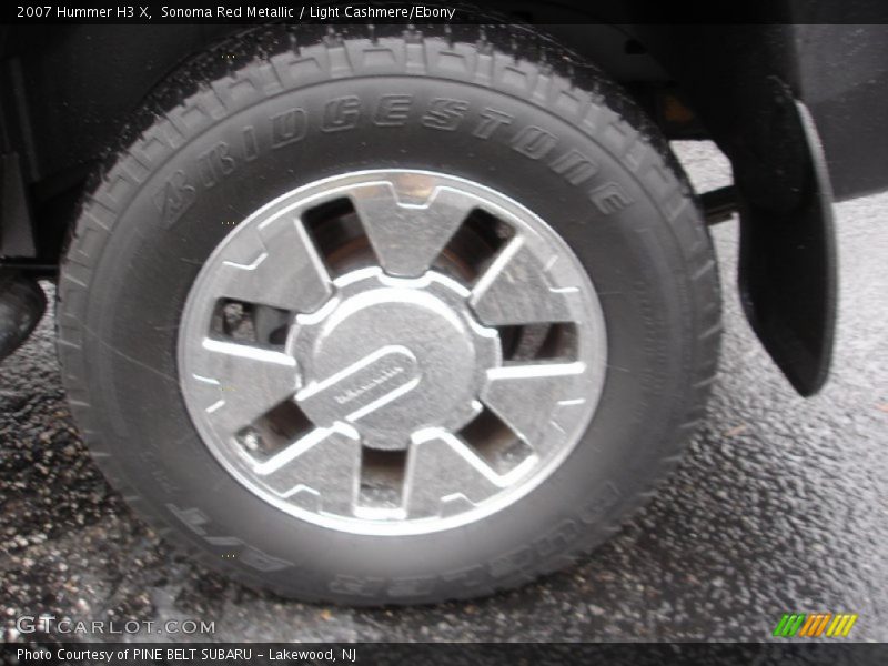 Sonoma Red Metallic / Light Cashmere/Ebony 2007 Hummer H3 X